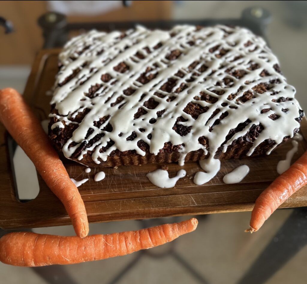Protein Carrot Cake Bars